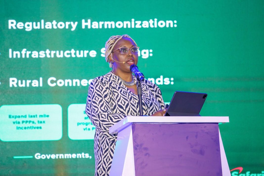 Safaricom chief enterprise business officer Cynthia Kropac